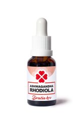 DRAGON HERBS - Dračia krv Ashwagandha + Rhodiola 25 ml  ( pri kúpe 3ks + 1ks GRATIS )