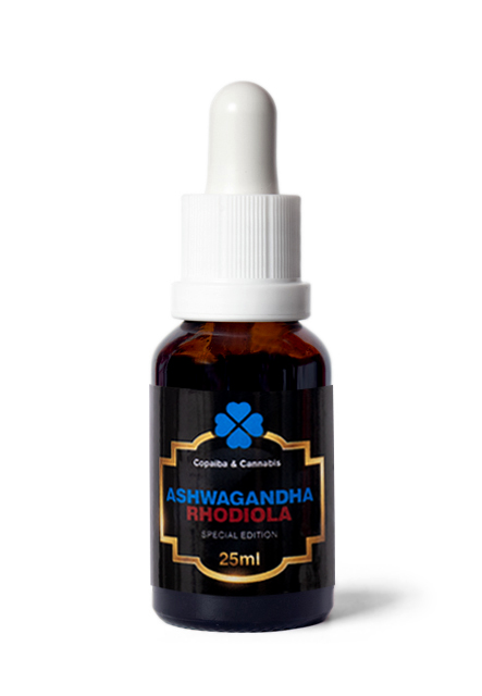Copaiba Cannabis Ashwagandha + Rhodiola 25 ml