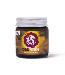CBD/CBN - Konopný masážny krém (2025)
